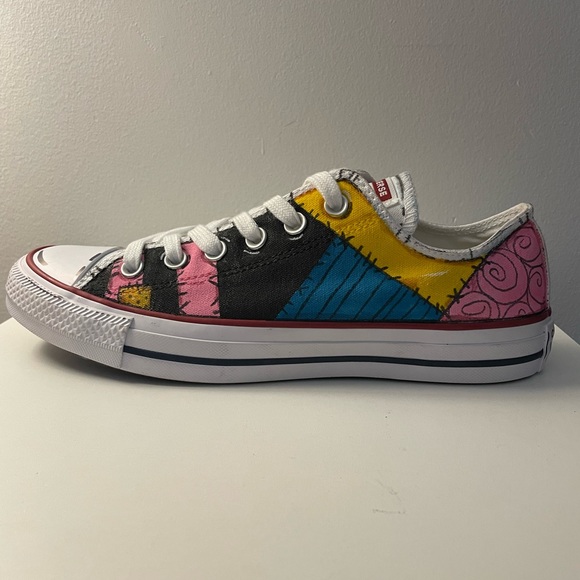Custom Hand Painted Nightmare Before Christmas Converse All Star Sneakers - Picture 8 of 12